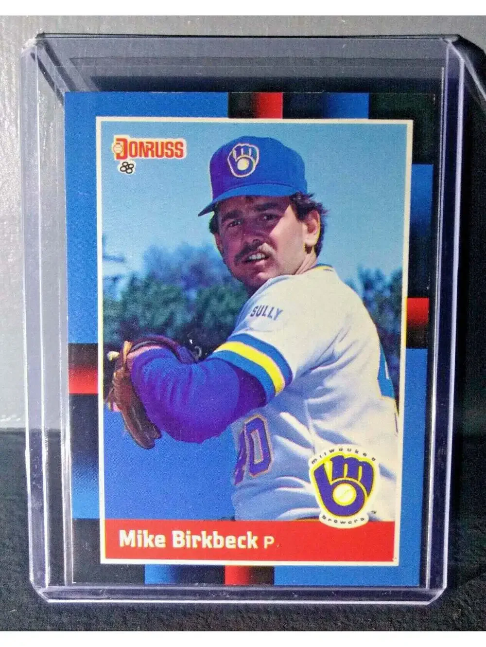 1988 Mike Birkbeck Donruss #49 Baseball Card